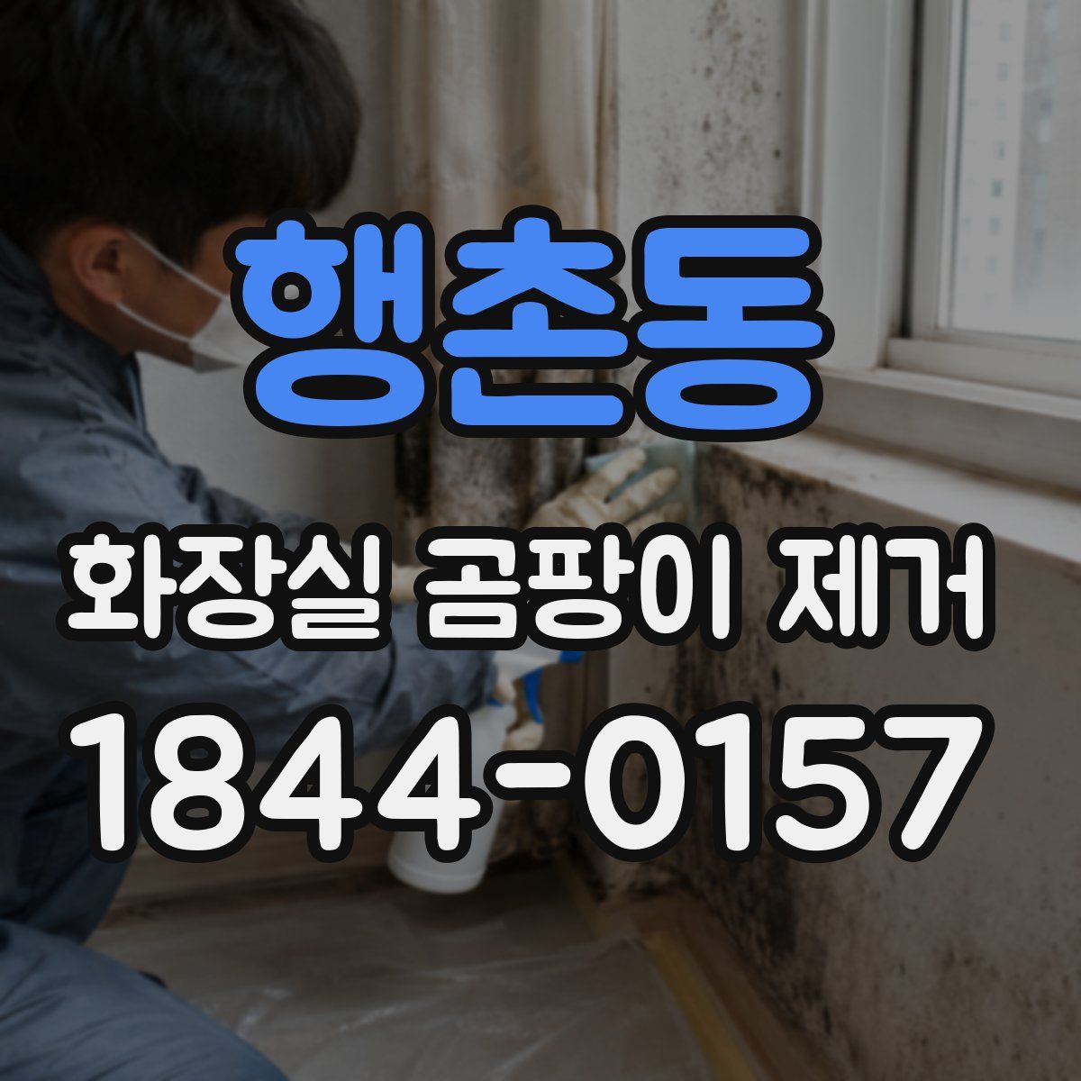 행촌동 화장실 곰팡이 제거