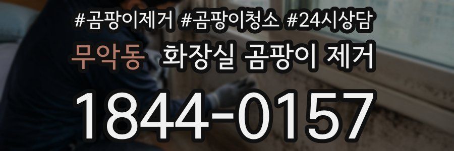 무악동 화장실 곰팡이 제거