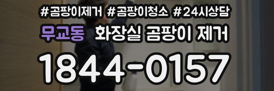 무교동 화장실 곰팡이 제거