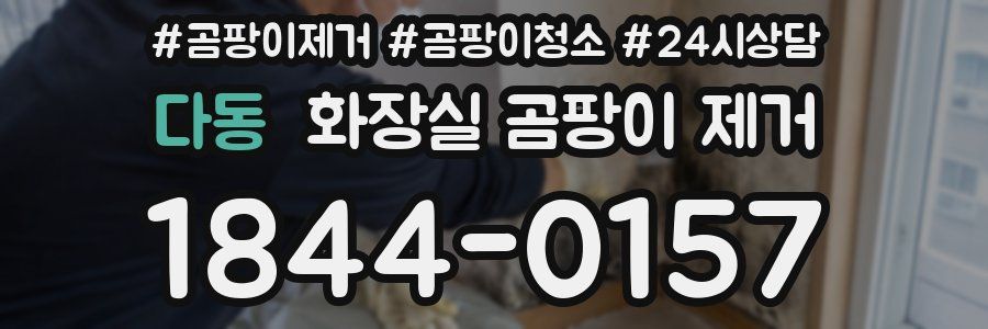 다동 화장실 곰팡이 제거