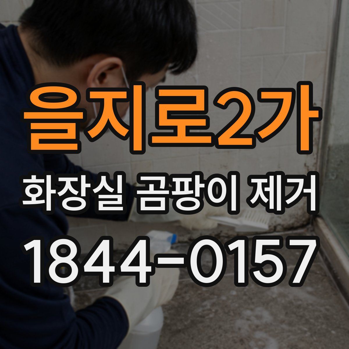 을지로2가 화장실 곰팡이 제거