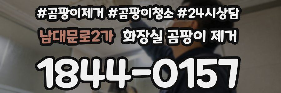 남대문로2가 화장실 곰팡이 제거