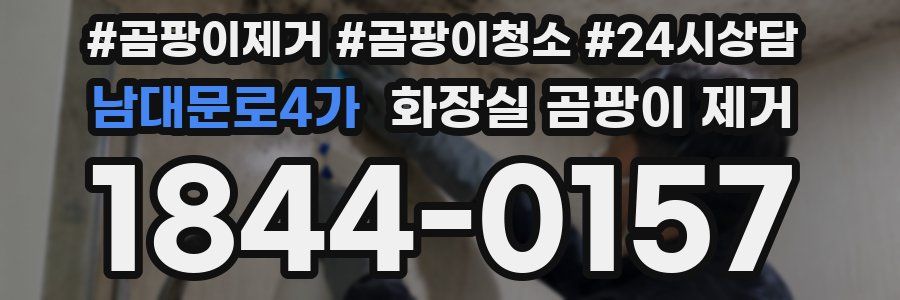 남대문로4가 화장실 곰팡이 제거