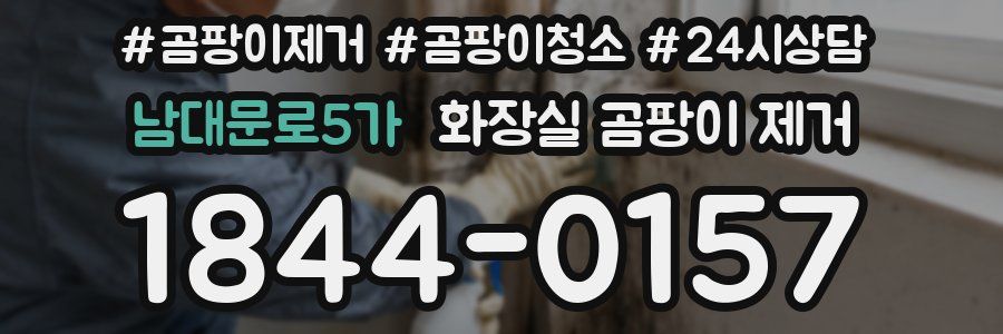 남대문로5가 화장실 곰팡이 제거
