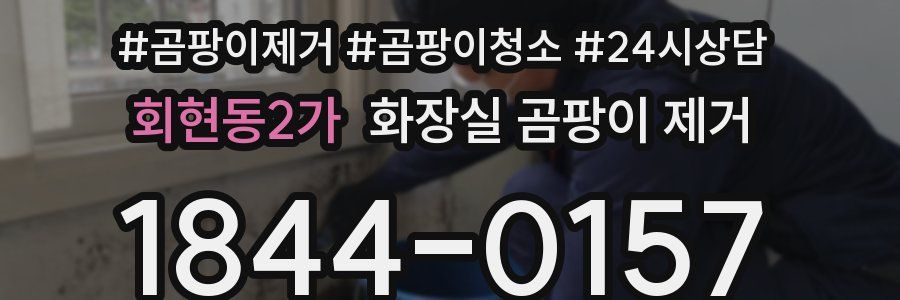 회현동2가 화장실 곰팡이 제거