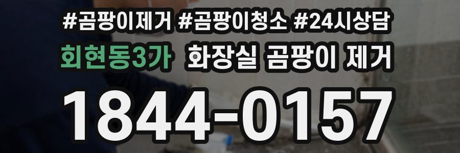 회현동3가 화장실 곰팡이 제거