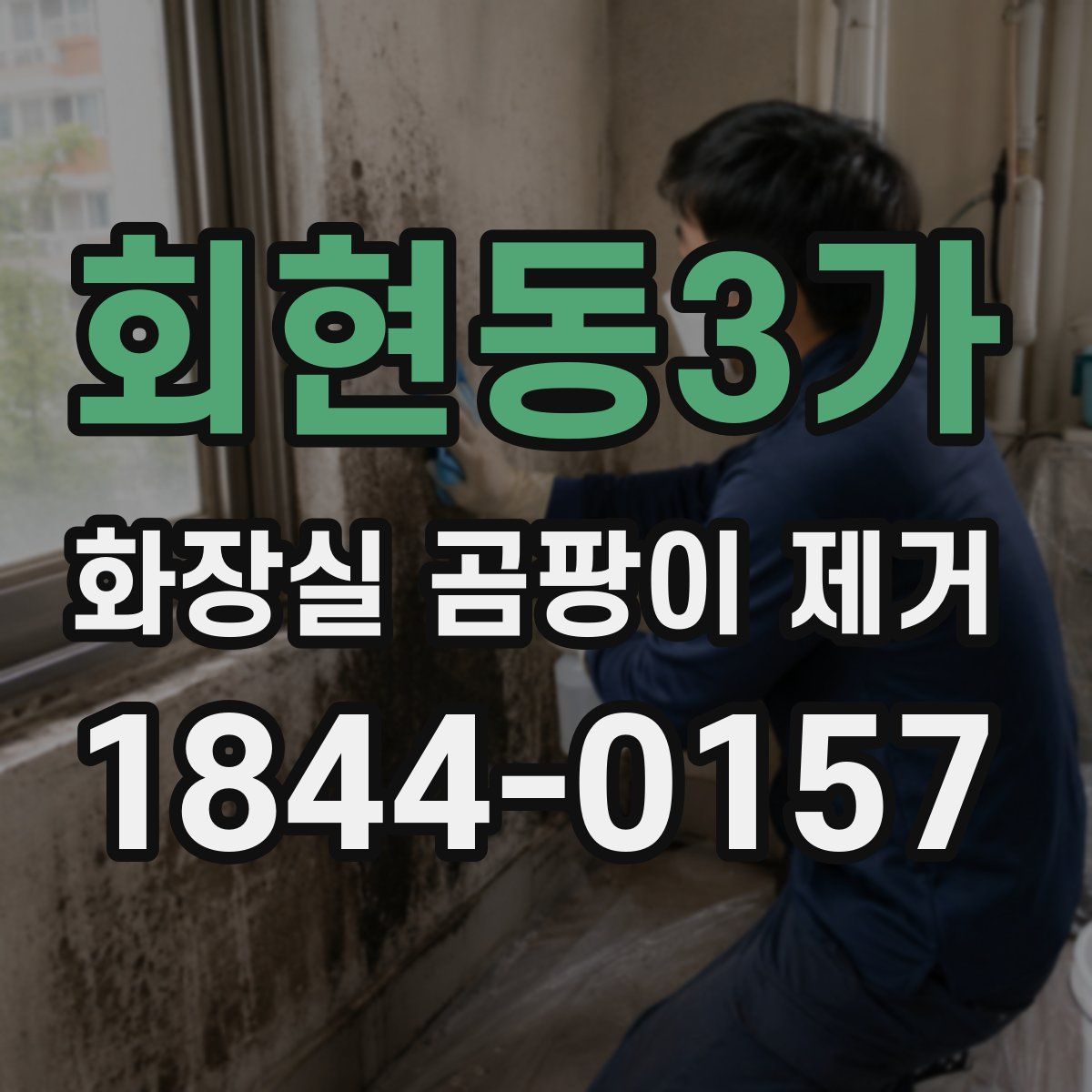 회현동3가 화장실 곰팡이 제거