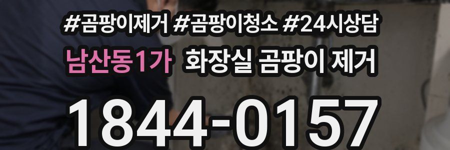 남산동1가 화장실 곰팡이 제거