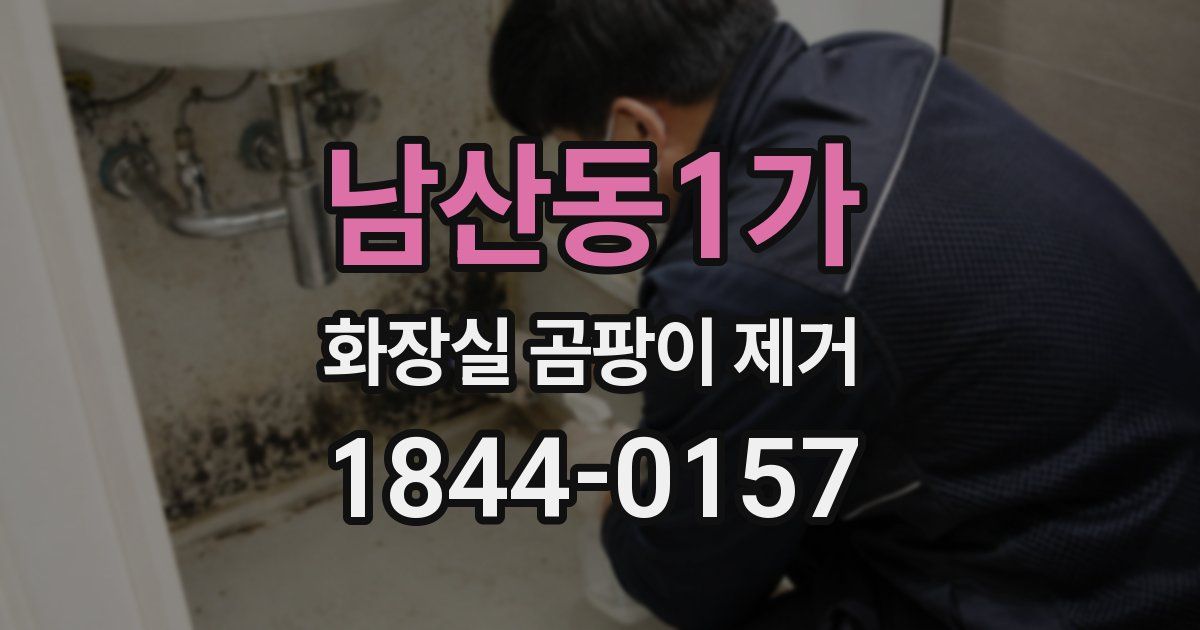 남산동1가 화장실 곰팡이 제거