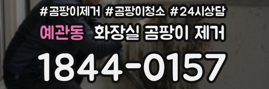 예관동 화장실 곰팡이 제거