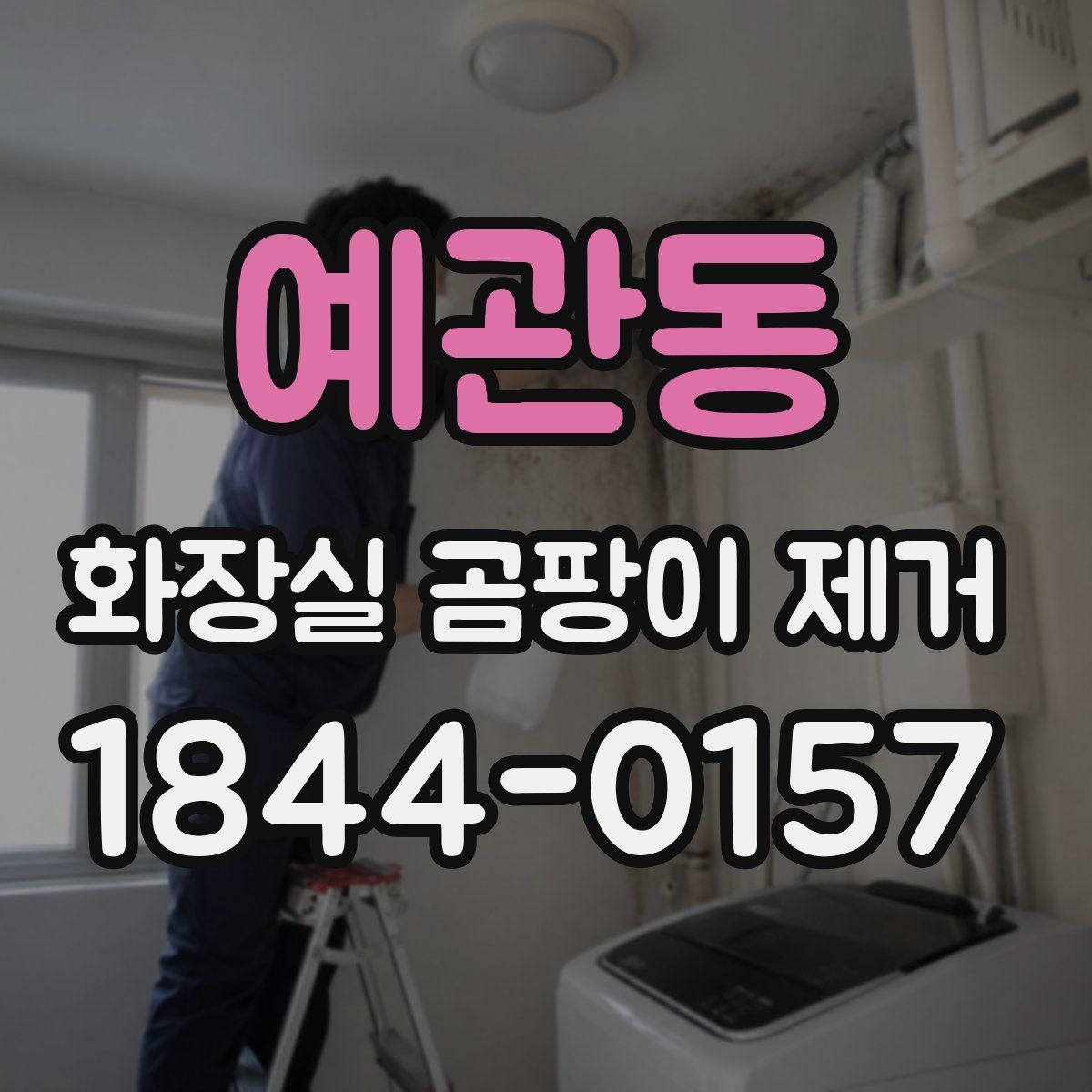 예관동 화장실 곰팡이 제거