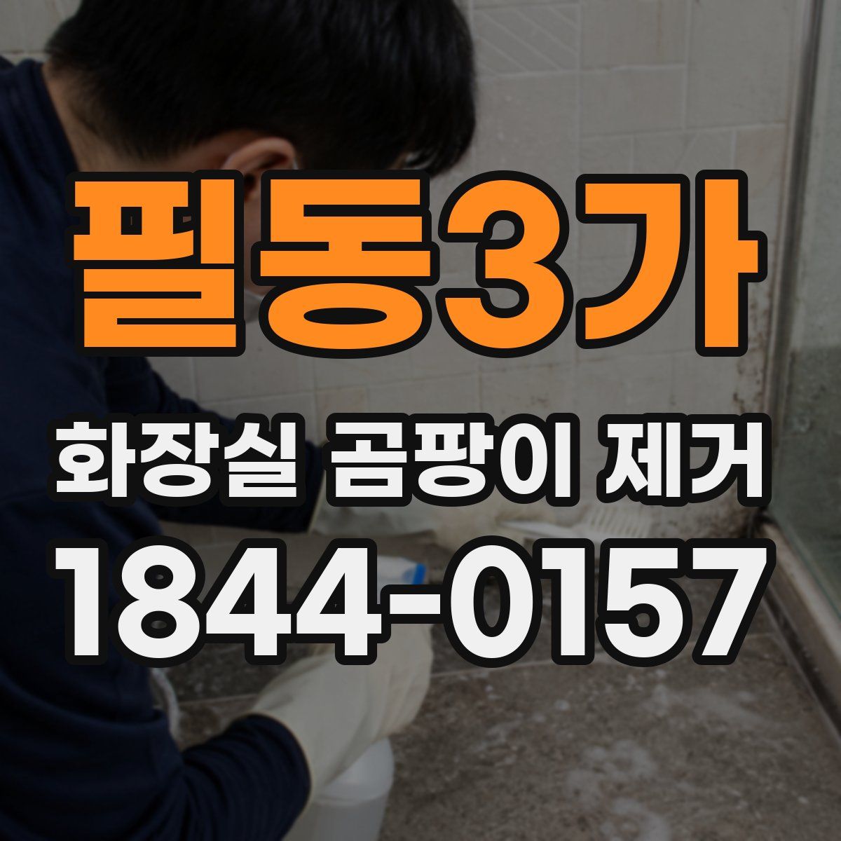 필동3가 화장실 곰팡이 제거