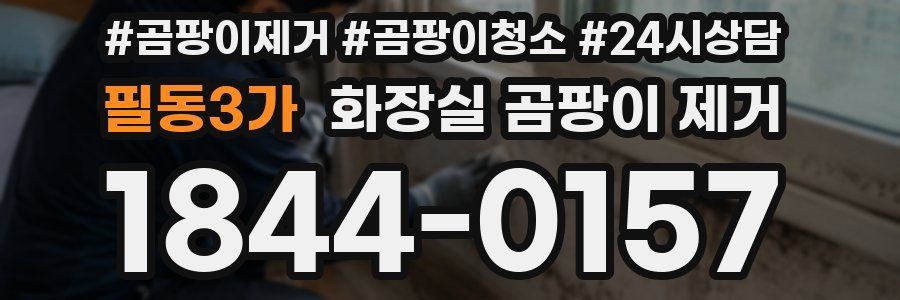 필동3가 화장실 곰팡이 제거