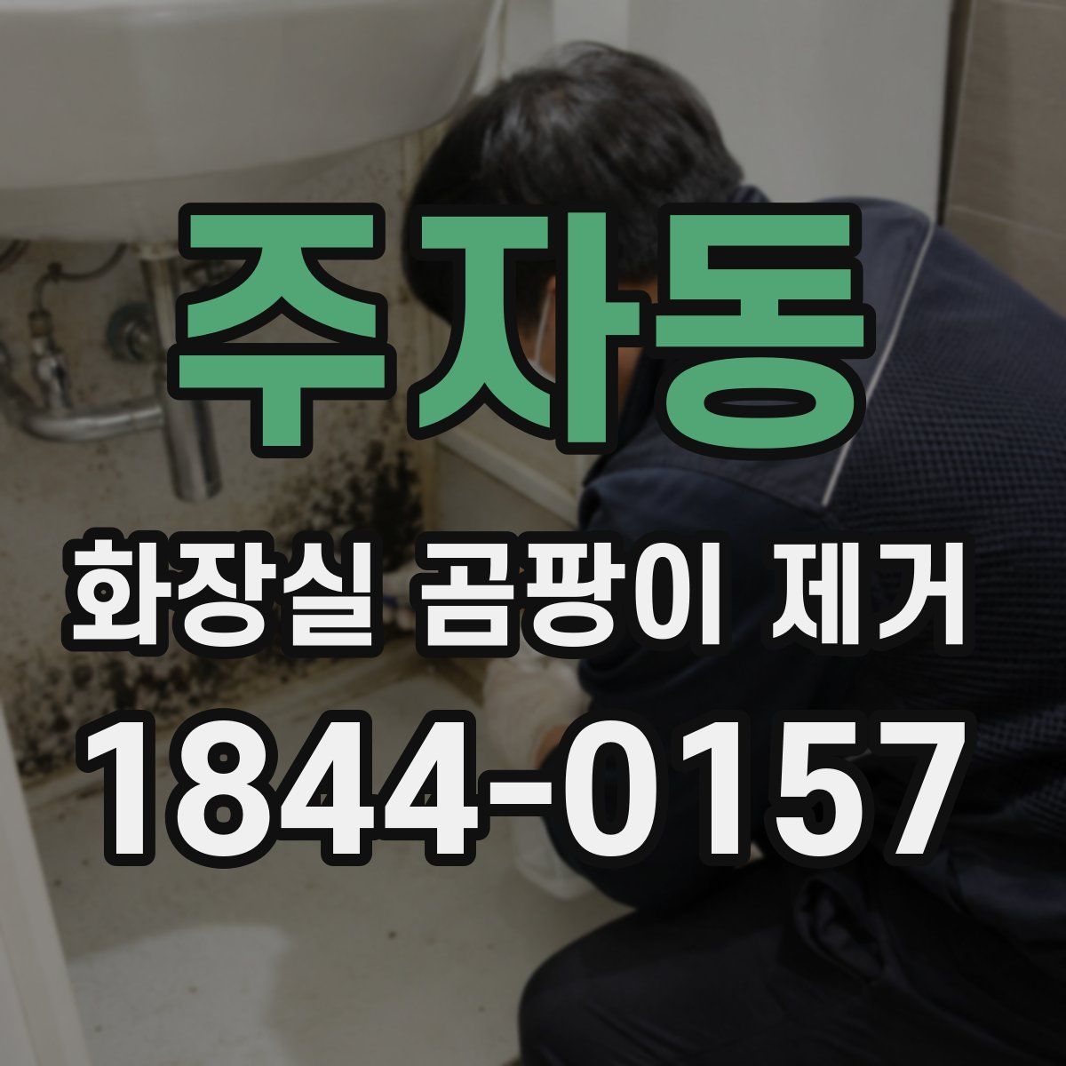 주자동 화장실 곰팡이 제거