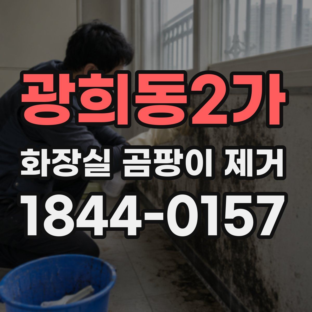 광희동2가 화장실 곰팡이 제거