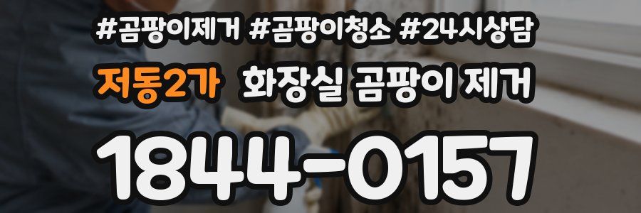 저동2가 화장실 곰팡이 제거