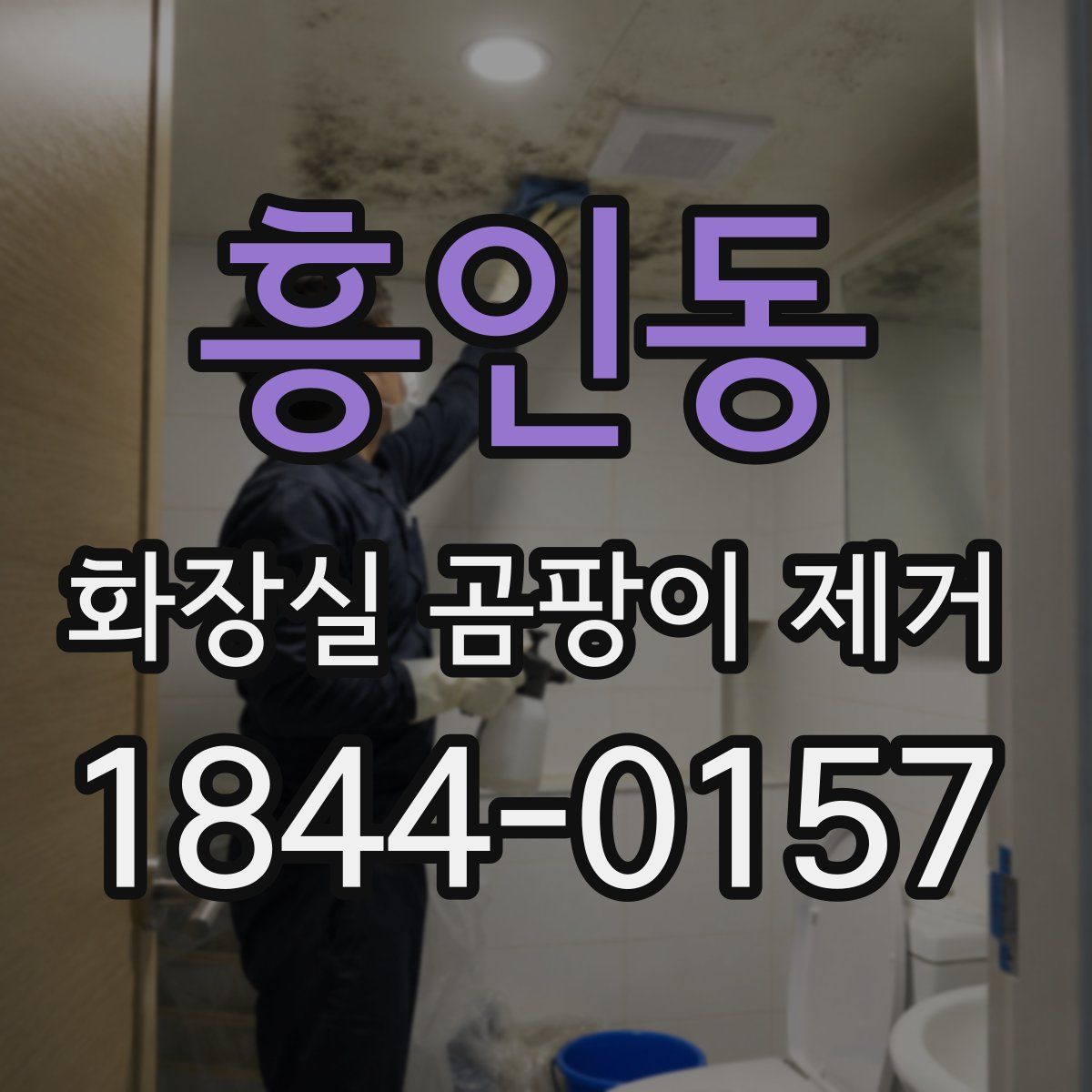 흥인동 화장실 곰팡이 제거