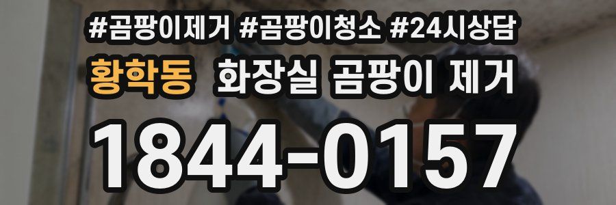 황학동 화장실 곰팡이 제거