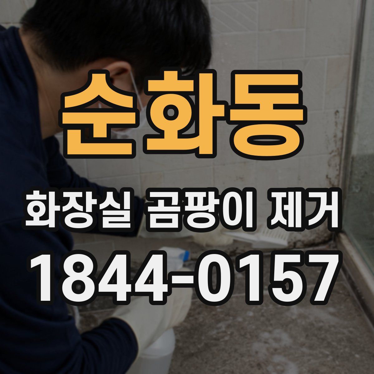 순화동 화장실 곰팡이 제거