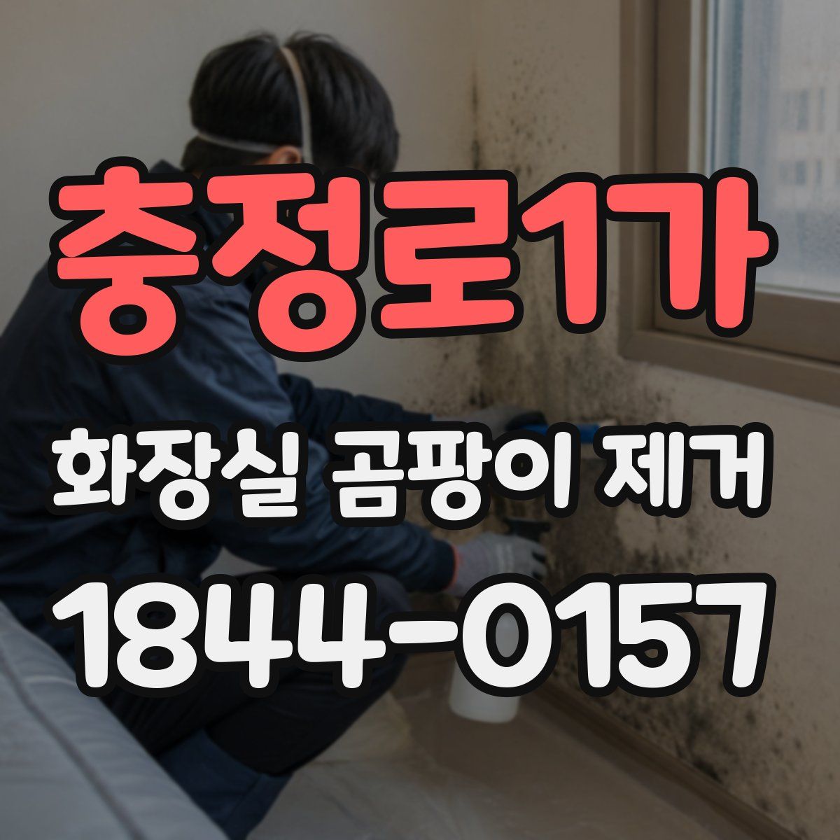 충정로1가 화장실 곰팡이 제거
