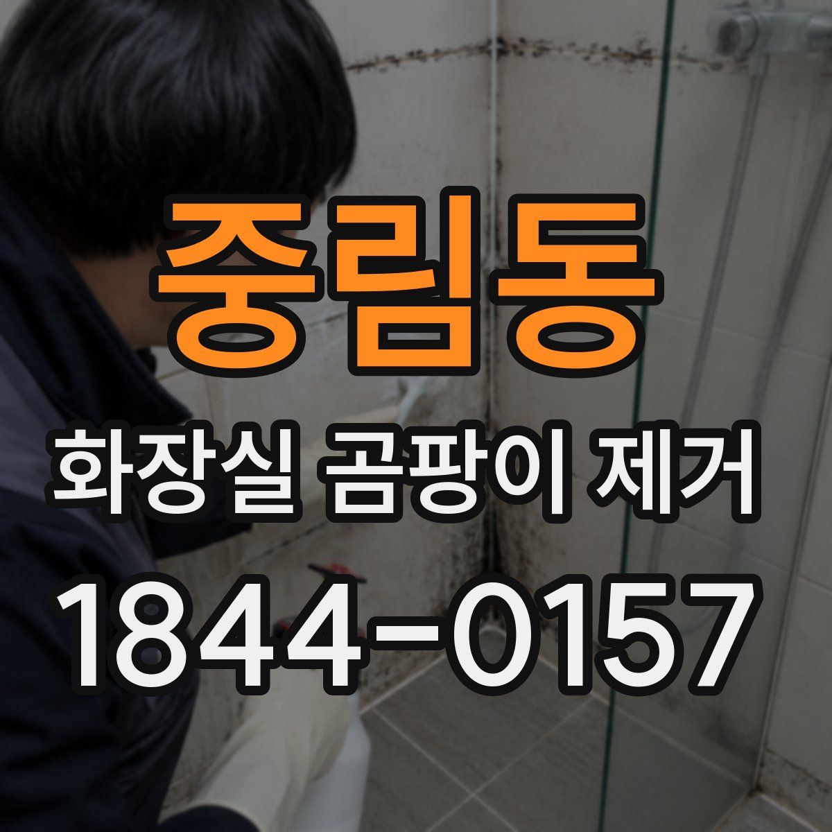 중림동 화장실 곰팡이 제거