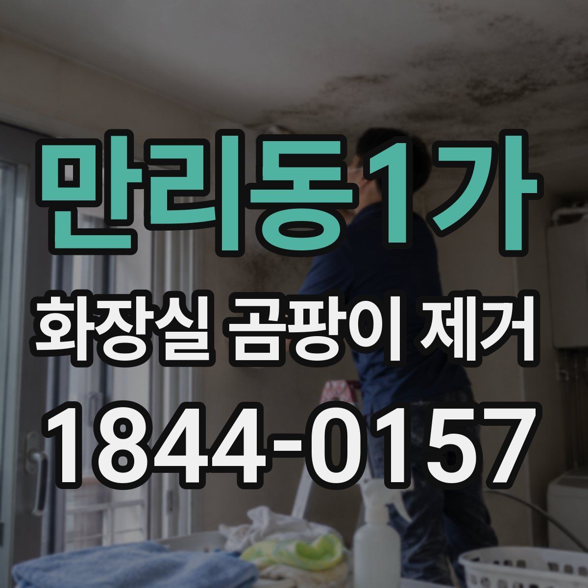 만리동1가 화장실 곰팡이 제거