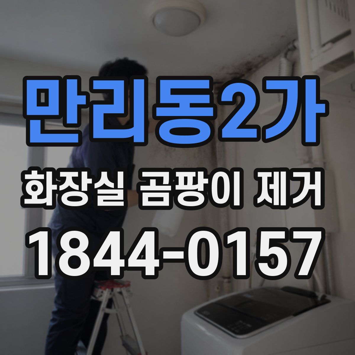 만리동2가 화장실 곰팡이 제거