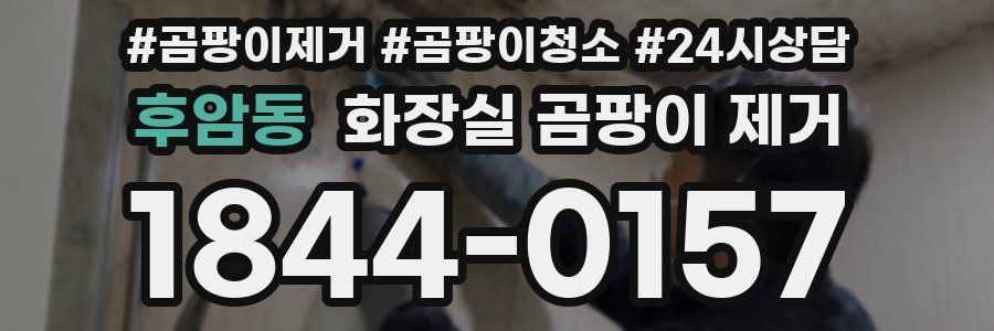 후암동 화장실 곰팡이 제거