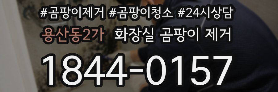 용산동2가 화장실 곰팡이 제거