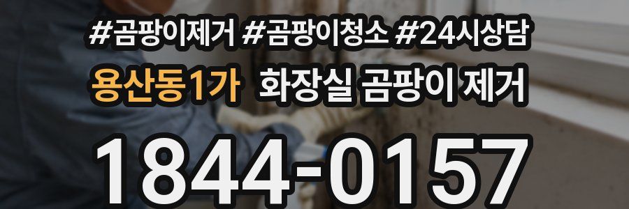 용산동1가 화장실 곰팡이 제거