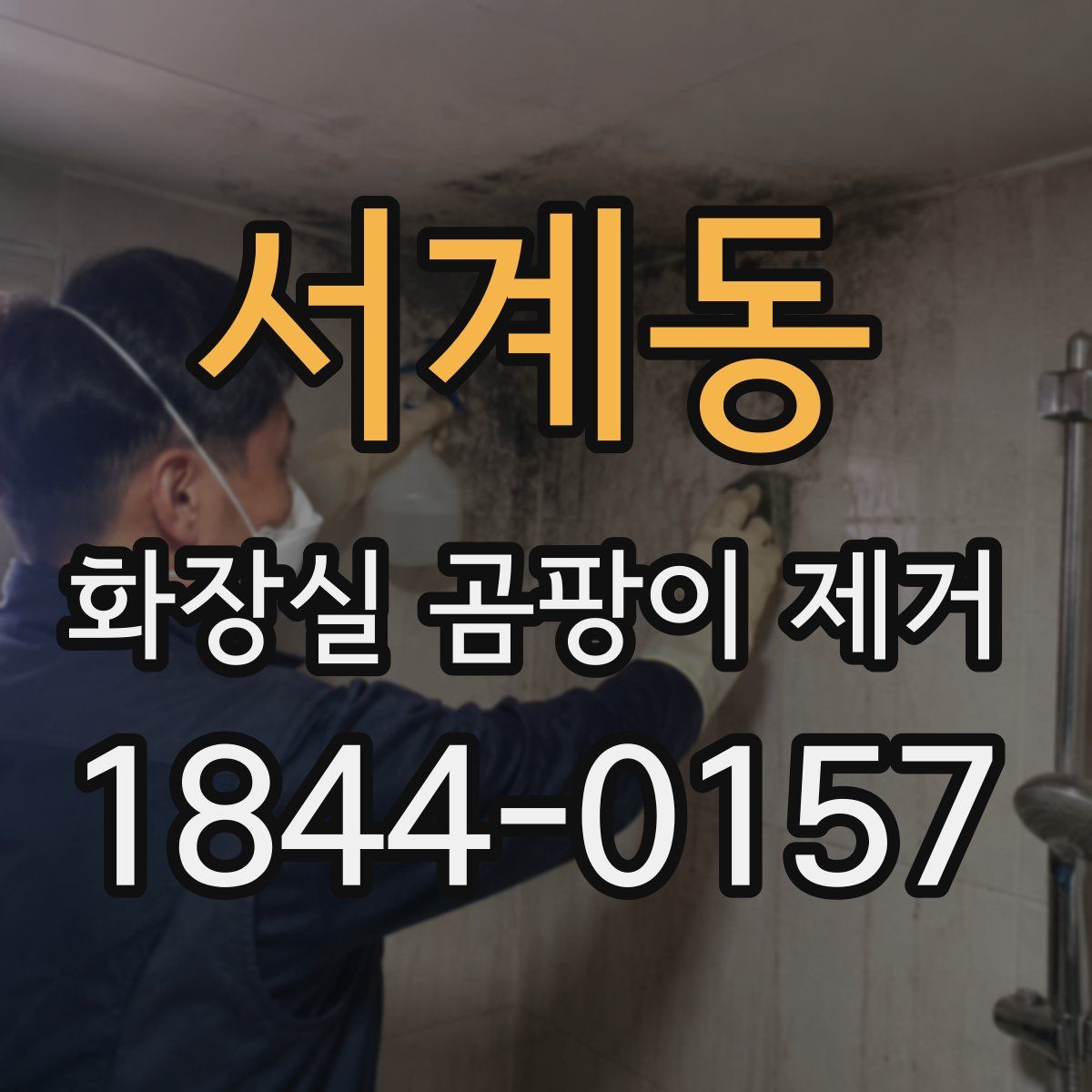 서계동 화장실 곰팡이 제거