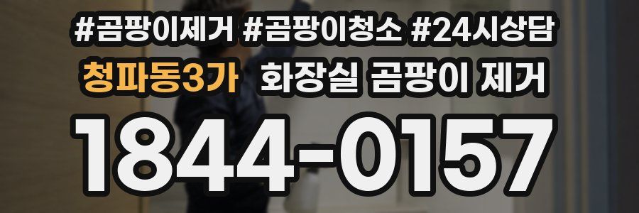 청파동3가 화장실 곰팡이 제거