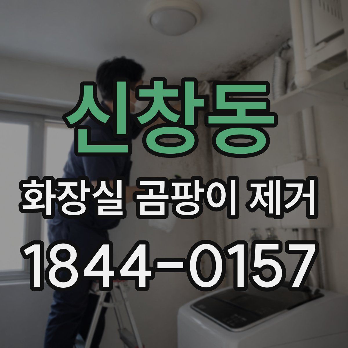 신창동 화장실 곰팡이 제거