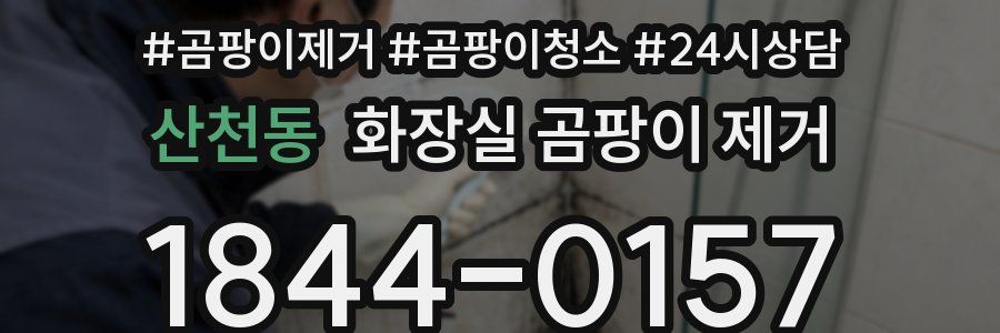 산천동 화장실 곰팡이 제거