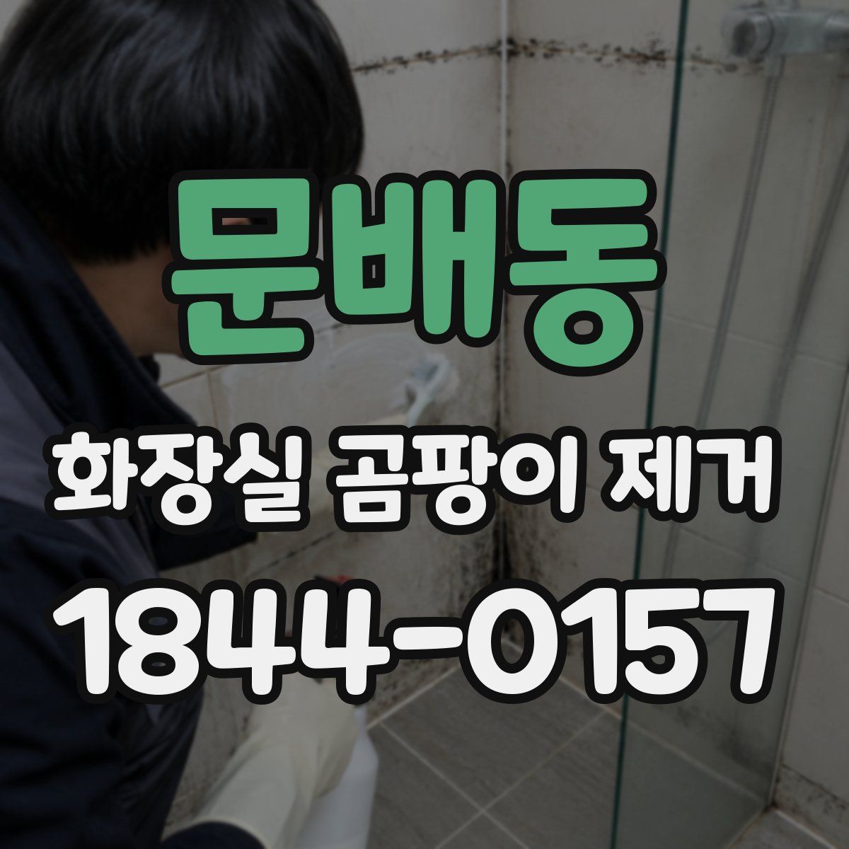 문배동 화장실 곰팡이 제거