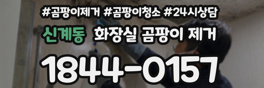 신계동 화장실 곰팡이 제거