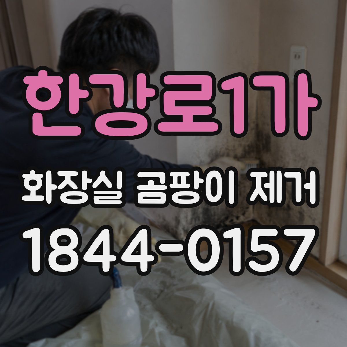 한강로1가 화장실 곰팡이 제거
