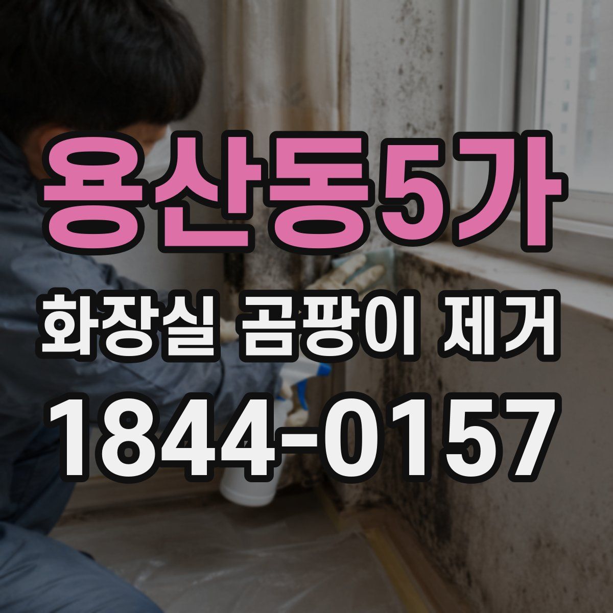 용산동5가 화장실 곰팡이 제거