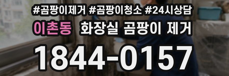 이촌동 화장실 곰팡이 제거