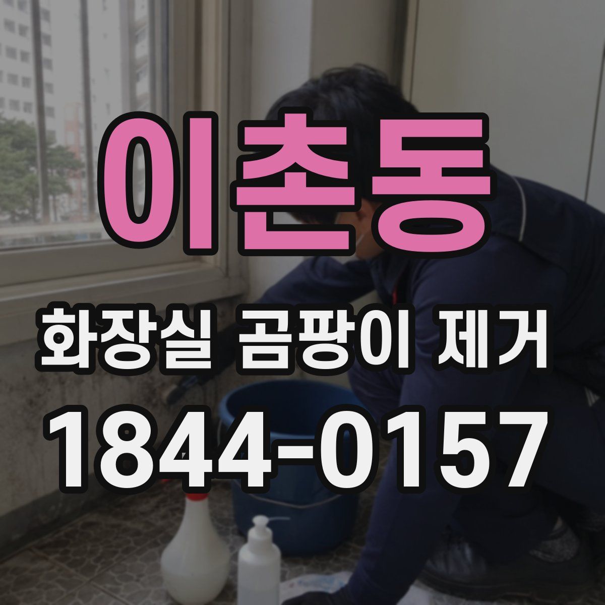 이촌동 화장실 곰팡이 제거