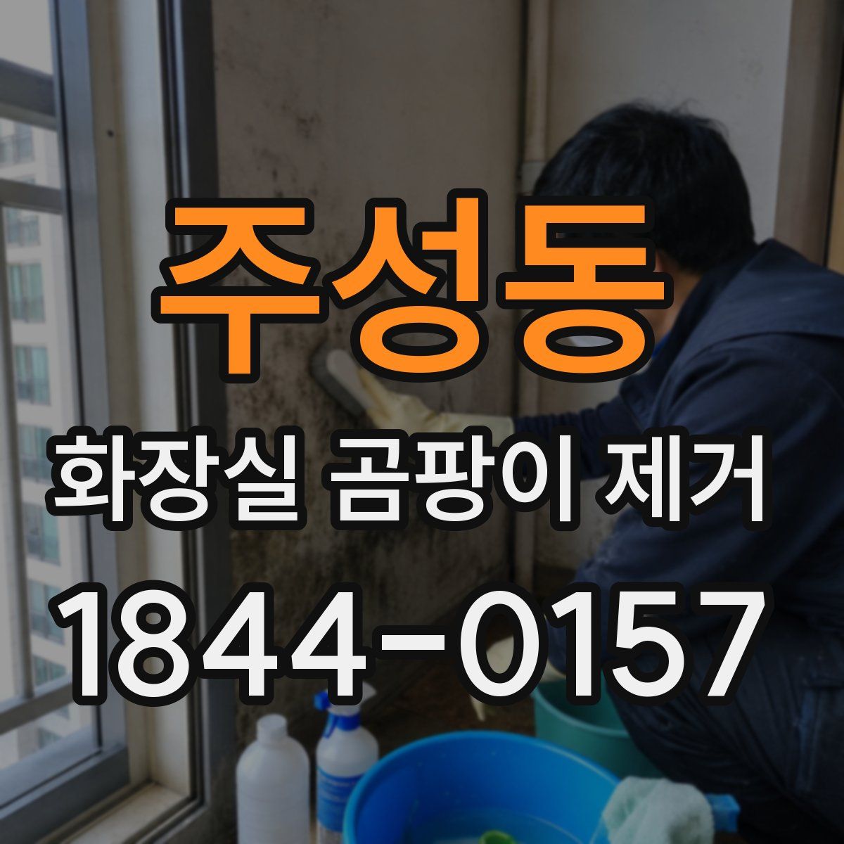 주성동 화장실 곰팡이 제거