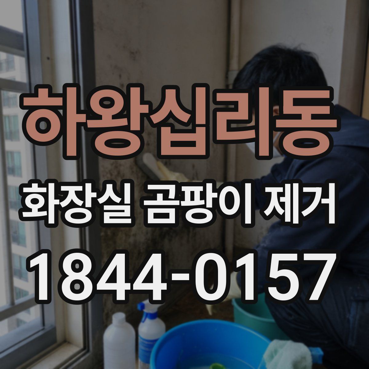 하왕십리동 화장실 곰팡이 제거