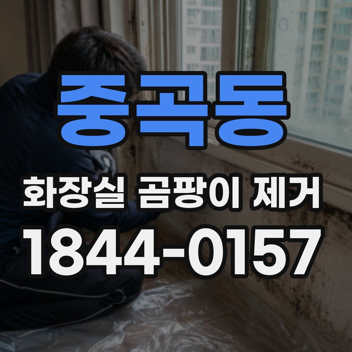 중곡동 화장실 곰팡이 제거