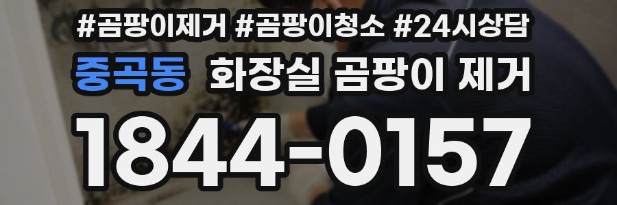 중곡동 화장실 곰팡이 제거