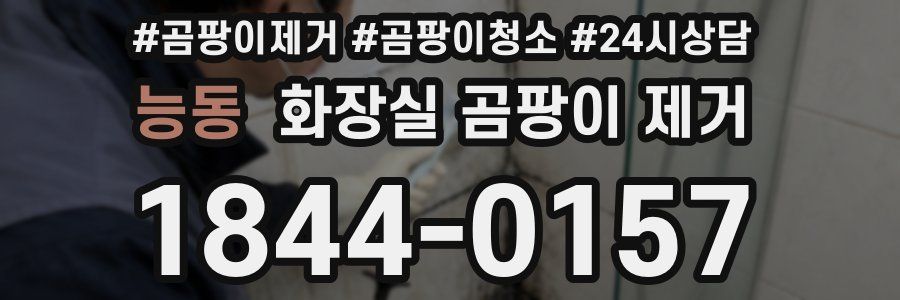 능동 화장실 곰팡이 제거