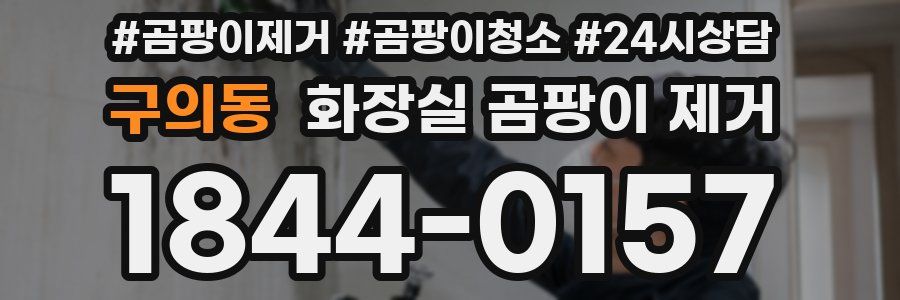 구의동 화장실 곰팡이 제거