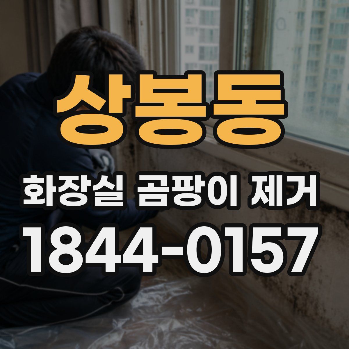 상봉동 화장실 곰팡이 제거