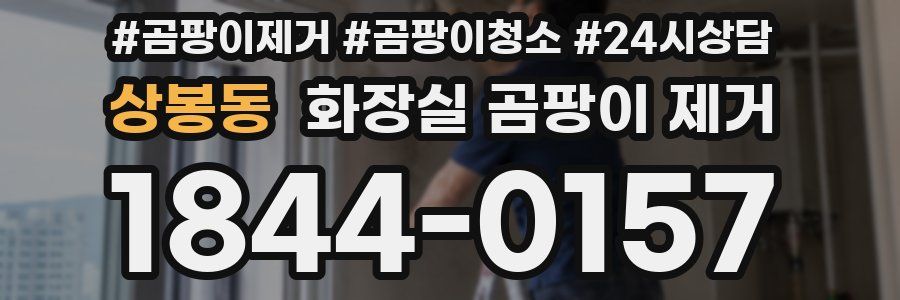 상봉동 화장실 곰팡이 제거