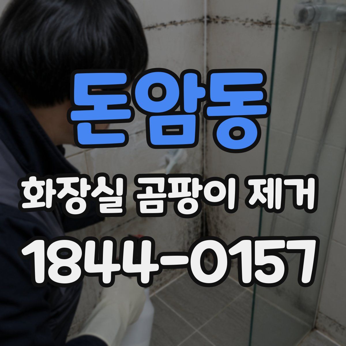 돈암동 화장실 곰팡이 제거