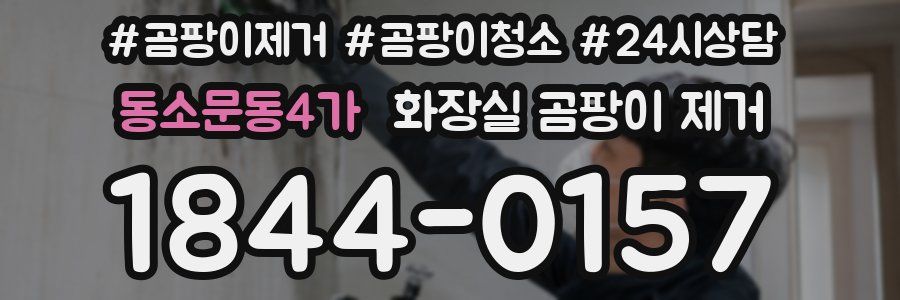 동소문동4가 화장실 곰팡이 제거